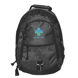 Two-Tone Polyester Backpack