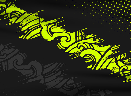 Direct-To-Film print on dark fabric